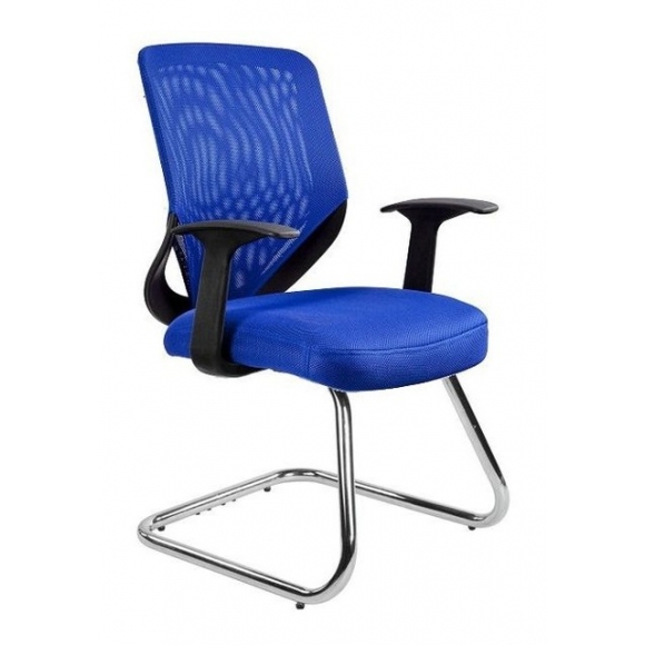 MOBI SKID krzesło konferencyjne niebieskie
